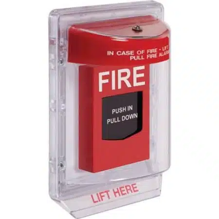 STI 1100 Stopper II with Horn Flush Mount, Fire - Image 4