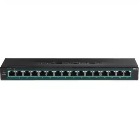 TRENDnet TPE-TG160H 16-Port Gigabit PoE Switch, 123W, - Image 5