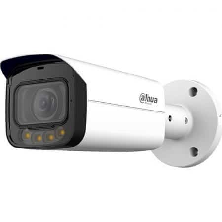 Dahua N45EFN2 Pro-Series 4MP Night Color 2.0 ePoE Bullet Camera with Analytics+, 2.8mm Fixed Lens, White (Replaces