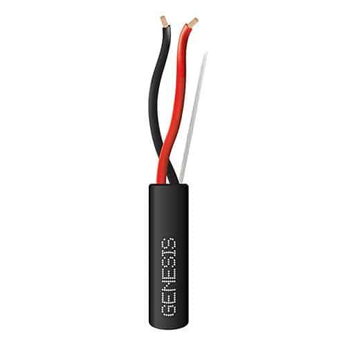 Genesis 41565008 18/2 Stranded Direct Burial Fire Alarm Cable, Unshielded, FPL, CL2, Sunlight Resistant, 500' (152.4 m), Reel,