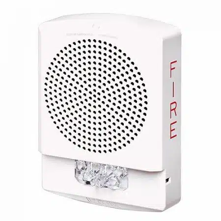 Eaton ELFHSW Wheelock Eluxa Low Frequency Sounder Strobe, Wall, FIRE Lettering, 24V, 110/177 cd, Indoor, - Image 2