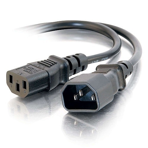 C2G CG03140 18 AWG Computer Power Extension Cord (IEC320C14 to IEC320C13),