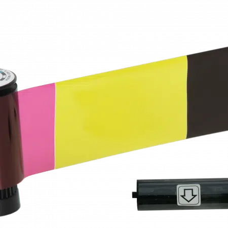 650634 IDP resin black & overlay panel ribbon w/ cleaning roller and 250 cards