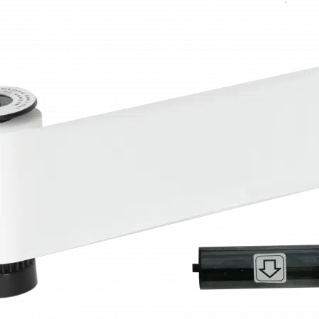 650663 IDP SMART-30 & 50 series, W resin white ribbon with a disposable cleaning roller & 1200 cards/roll
