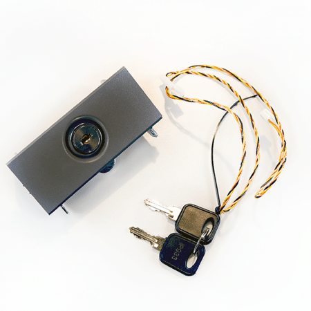 651363 IDP SMART-51 Physical Lock For Printer Card Hopper and Ribbon Door