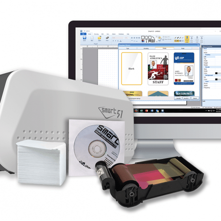 651398K IDP ID card printer kit w/ enhanced fine image technology