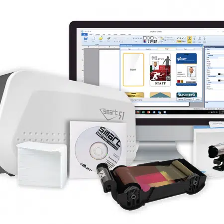 651404B IDP ID card printer bundle w/ enhanced fine image technology