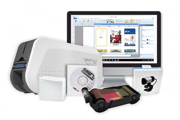 651404B IDP ID card printer bundle w/ enhanced fine image technology