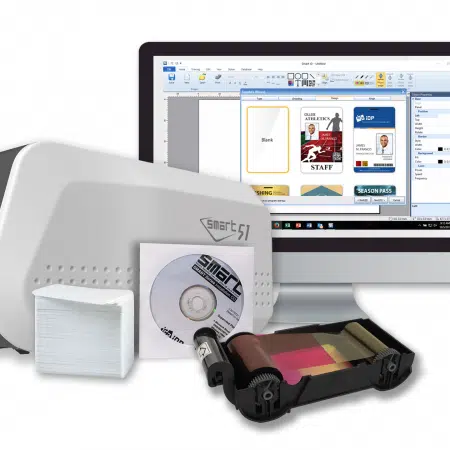 651404K IDP ID card printer kit w/ enhanced fine image technology
