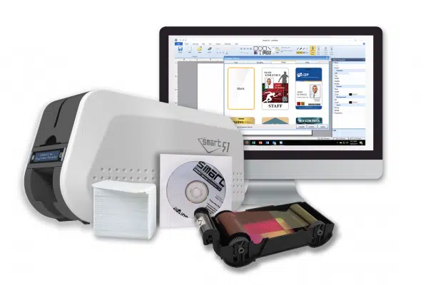 651404K IDP ID card printer kit w/ enhanced fine image technology