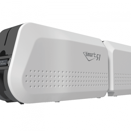 651410 IDP SMART-51L Duplex ID Card Printer, Laminator, and Ethernet with Enhanced FINE Image Technology