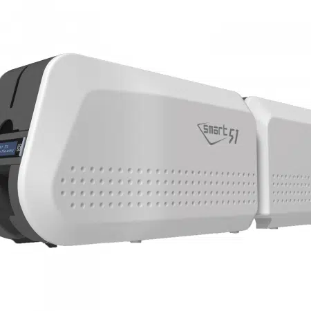 651410 IDP SMART-51L Duplex ID Card Printer, Laminator, and Ethernet with Enhanced FINE Image Technology
