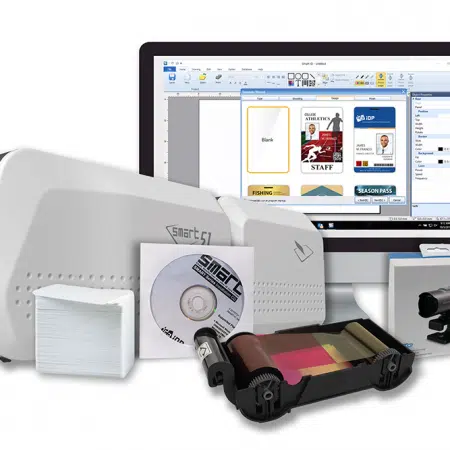 651410B IDP duplex printer, laminator and ethernet bundle with enhanced fine image technology