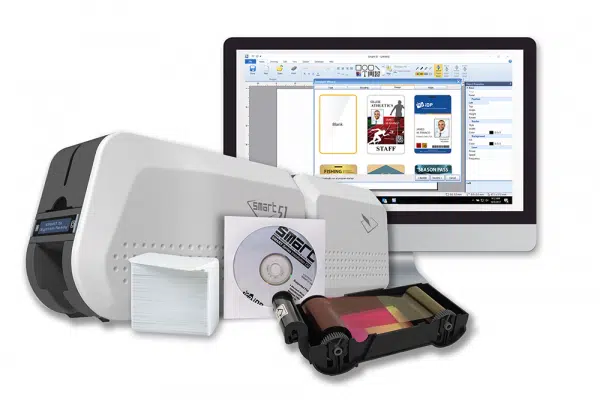 651410K IDP duplex printer, laminator and ethernet kit w/ enhanced fine image technology