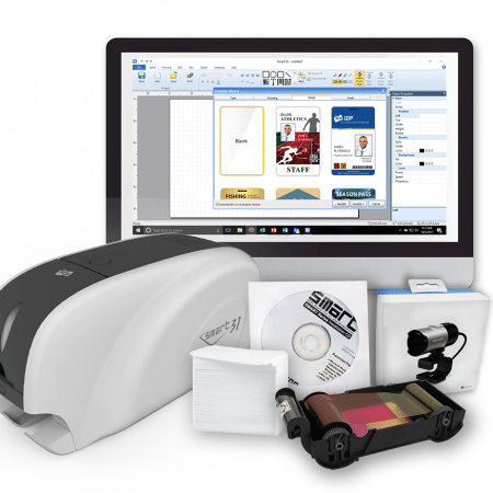 651527B IDP ID Card Printer Bundle