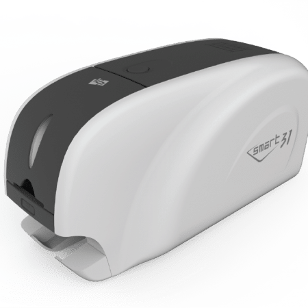 651536 IDP SMART-31S Simplex ID Card Printer Ethernet with Enhanced FINE Image Technology