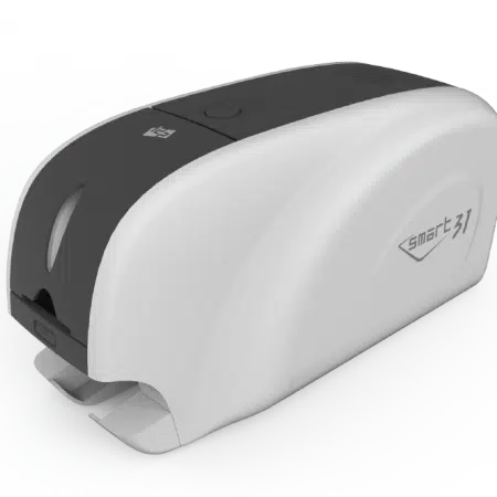 651536 IDP SMART-31S Simplex ID Card Printer Ethernet with Enhanced FINE Image Technology