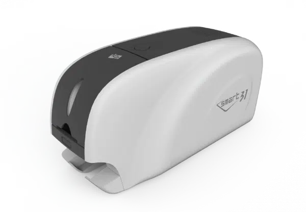 651536 IDP SMART-31S Simplex ID Card Printer Ethernet with Enhanced FINE Image Technology