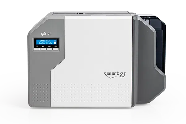653824K IDP SMART-81HD-D High Definition Retransfer Duplex, 600 dpi Printer with USB & Ethernet ports, Kit: Ribbon, Film, 100 cards