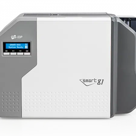 653636 IDP SMART-81S Retransfer Simplex Printer / USB / Ethernet / 300 dpi