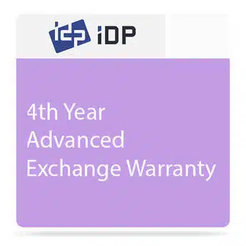 IDP ExtWarranty 4 - Advanced Exchange Waranty, Smart-30,-31,-51 Printers (Does not cover print heads)