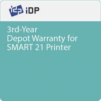 IDP ExtWarranty3 - Depot Warranty, Smart-21 printers (does not cover print heads)