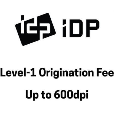 IDC One Color Origination Fee, up to 600dpi