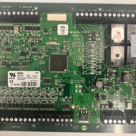 Mercury Security MR52 dual-card reader interface panel