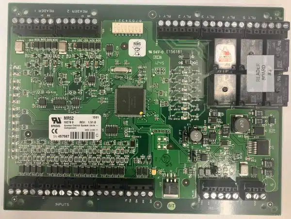 Mercury Security MR52 dual-card reader interface panel