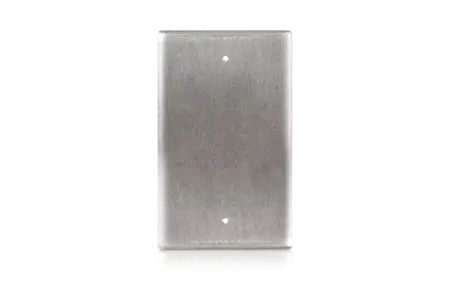 BEA Sensors 10PBO2410 Push Plate,S/S 2"" x 4"" Oblong Plain