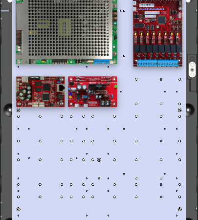 LifeSafetyPower FPG100-B100M8PNL4E2M Mercury Unified Power Systems 100W Dual Voltage, Universal 8 Managed Lock Outputs