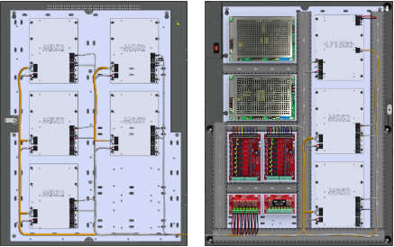 LifeSafetyPower FPG100/200-2C83D8PE6M1/P16-A Mercury ProWire Power Systems 300W Dual Voltage, Universal 16 Relay Lock Outputs 24 Auxiliary Outputs