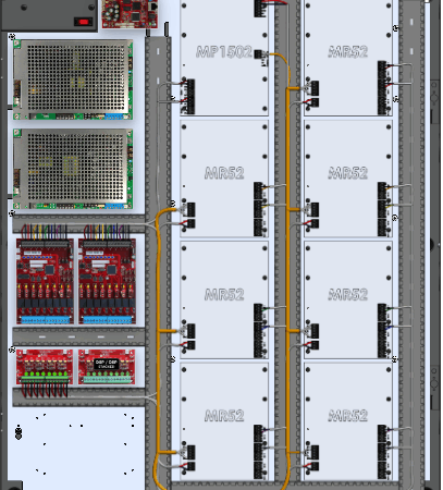 LifeSafetyPower FPG100/200-3D8P2M8PNL4E8M2/P16-A Mercury ProWire Power Systems 300W Dual Voltage, Universal 16 Managed Lock Outputs 24 Auxiliary Outputs
