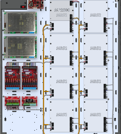 LifeSafetyPower FPG100/200-3D8P2M8PNL4E8M2/T16-B Mercury ProWire Power Systems 300W Dual Voltage, Universal 16 Managed Lock Outputs 24 Auxiliary Outputs