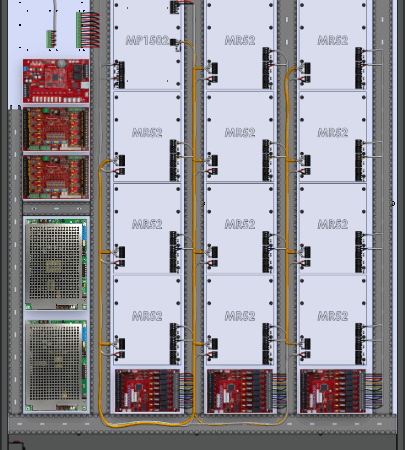 LifeSafetyPower FPG100/200-3M8NLX2SD16E12M/P24-A Mercury ProWire Power Systems 300W Dual Voltage, Universal 24 Managed Lock Outputs 32 Managed Auxiliary Outputs