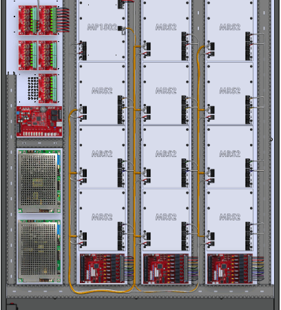 LifeSafetyPower FPG100/200-5D8P3M8NLXE12M/P24-A Mercury ProWire Power Systems 300W Dual Voltage, Universal 24 Managed Lock Outputs 40 Auxiliary Outputs