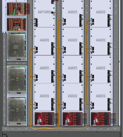 LifeSafetyPower FPG100/200/200-3M8NLX3SD16E12M/P24-A Mercury ProWire Power Systems 500W Dual Voltage, Universal 24 Managed Lock Outputs 48 Managed Auxiliary Outputs