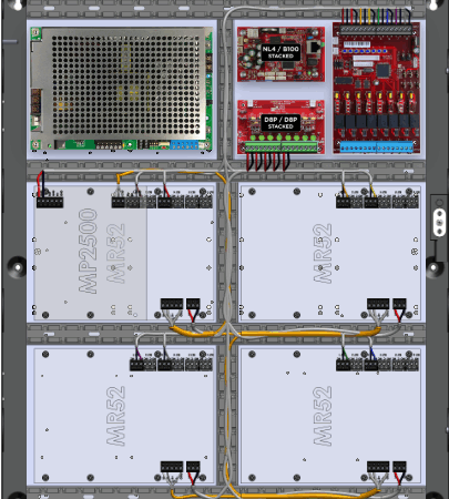 LifeSafetyPower FPG200-B1002D8PM8PNL4E4M/P8-B Mercury ProWire Power Systems 200W Dual Voltage, Universal 8 Managed Lock Outputs 16 Auxiliary Outputs