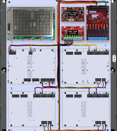 LifeSafetyPower FPG200-B1002D8PM8PNL4E4M/T8-A Mercury ProWire Power Systems 200W Dual Voltage, Universal 8 Managed Lock Outputs 16 Auxiliary Outputs