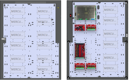 LifeSafetyPower FPG200-B100C83D8PE6M1 Mercury Unified Power Systems 200W Dual Voltage, Universal 8 Relay Lock Outputs 24 Auxiliary Outputs