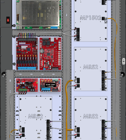 LifeSafetyPower FPG200-B100M8NLX2SD4PE6M/P8-A Mercury ProWire Power Systems 200W Dual Voltage, Universal 8 Managed Lock Outputs 8 Managed Auxiliary Outputs