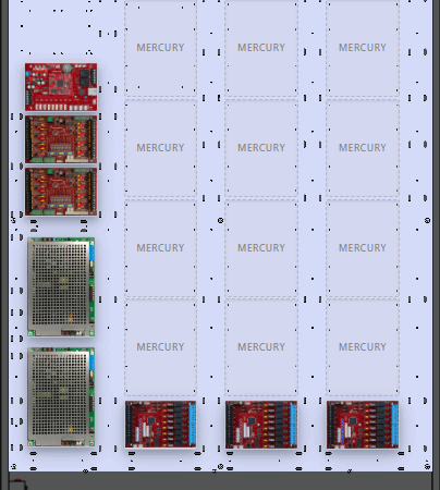 LifeSafetyPower FPG200/200-3M8NLX2SD16E12M Mercury Unified Power Systems 400W Dual Voltage, Universal 24 Managed Lock Outputs 32 Managed Auxiliary Outputs