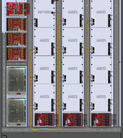 LifeSafetyPower FPG200/200-3M8NLX3SD16E12M/P24-A Mercury ProWire Power Systems 400W Dual Voltage, Universal 24 Managed Lock Outputs 48 Managed Auxiliary Outputs