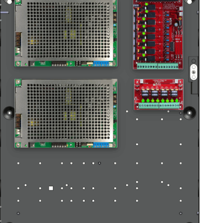 LifeSafetyPower FPG200/200-C8D8E2 Standard Power Systems 400W Dual Voltage, Universal 8 Relay Lock Outputs 8 Auxiliary Outputs