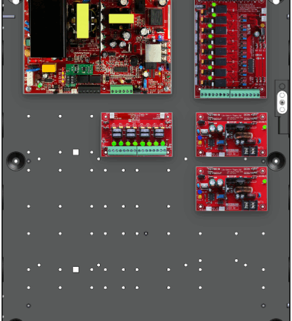 LifeSafetyPower FPO150-2B100C8D8E2 Standard Power Systems 150W Dual Voltage, 120 VAC 8 Relay Lock Outputs 8 Auxiliary Outputs