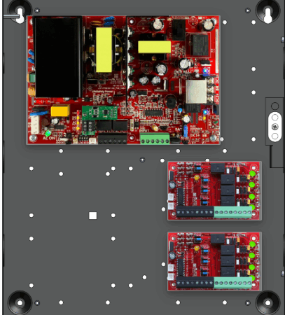 LifeSafetyPower FPO150-2C4PE1 Standard Power Systems 150W Single Voltage, 120 VAC 8 Relay Lock Outputs
