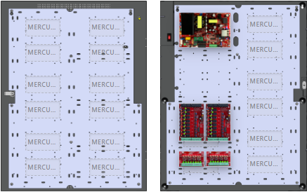 LifeSafetyPower FPO150-2C82D8PE6M1 Mercury Unified Power Systems 150W Single Voltage, 120 VAC 16 Relay Lock Outputs 16 Auxiliary Outputs
