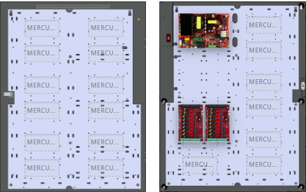 LifeSafetyPower FPO150-2C8PE6M1 Mercury Unified Power Systems 150W Single Voltage, 120 VAC 16 Relay Lock Outputs