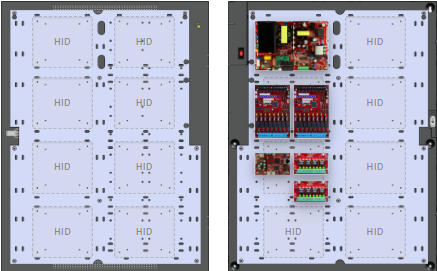 LifeSafetyPower FPO150-2D82M8NL4E6V1 HID Unified Power Systems 150W Single Voltage, 120 VAC 16 Managed Lock Outputs 16 Auxiliary Outputs