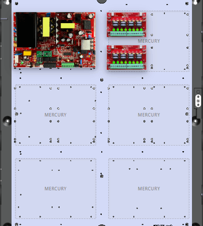 LifeSafetyPower FPO150-2D8E4M Mercury Unified Power Systems 150W Single Voltage, 120 VAC 16 Auxiliary Output